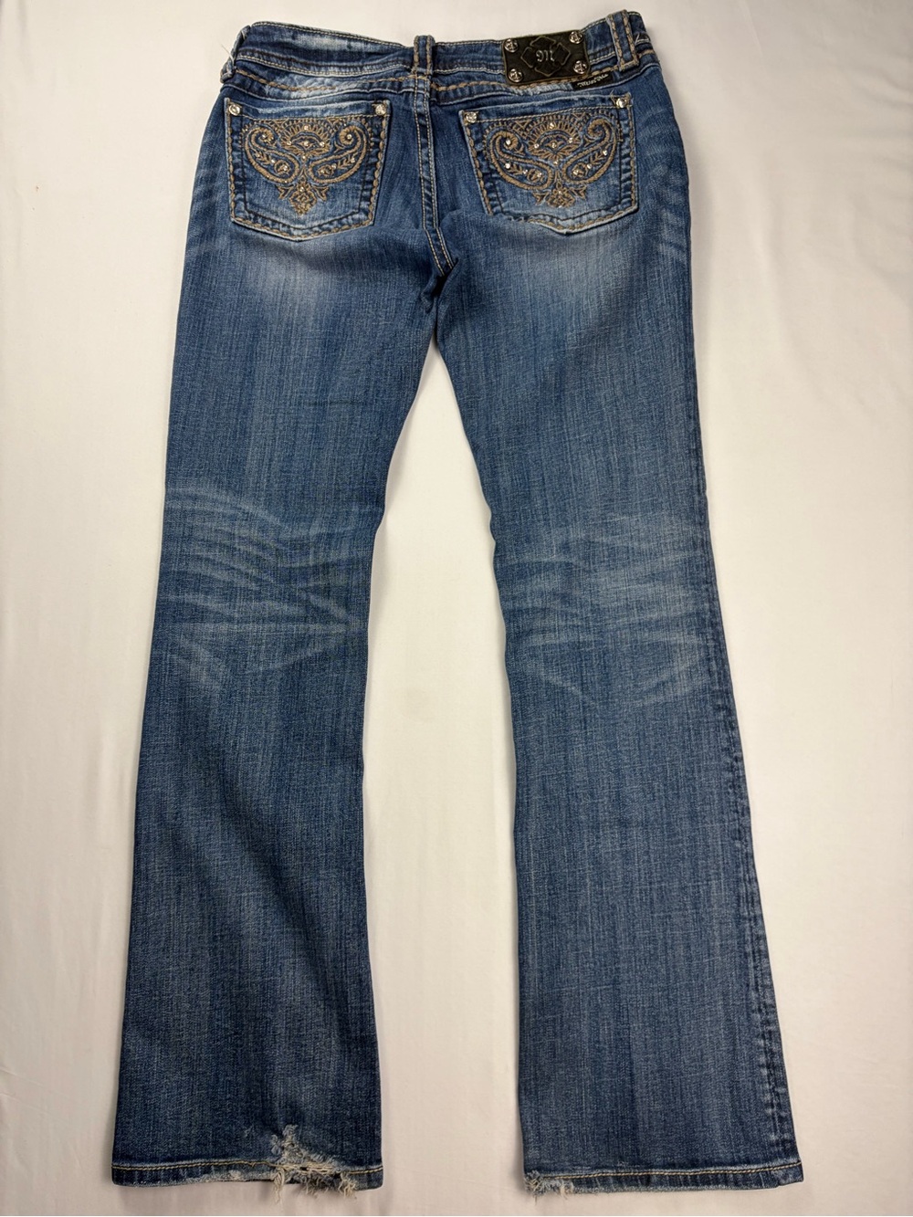 Miss Me JPW5123 Embroidered Bootcut Jeans Size 31 Inseam 33”